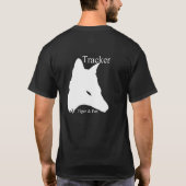 Saudu -追跡者のTシャツ-暗闇 Tシャツ (裏面)