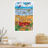 Saugatuck (Day)大ポスター ポスター (キッチン)