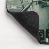 Saugatuck Michiganゲイ興味セーリング1910写真 マウスパッド (コーナー)