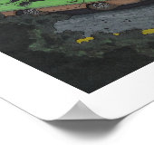 Saugatuck (Night)大ポスター ポスター (角)