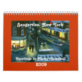 Saugertiesのニューヨーク2009のカレンダー カレンダー (カバー)