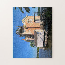 Saugertiesの灯台、ハドソン川ニューヨーク ジグソーパズル