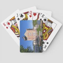 Saugerties Light house, Hudson River New York トランプ