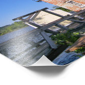 Saugerties Light house, Hudson River New York フォトプリント (角)