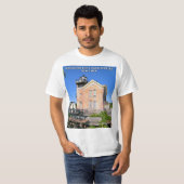 Saugerties Light house, Hudson River New York Tシャツ (正面フル)