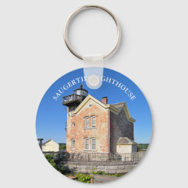 Saugerties Light house, New York Keychain キーホルダー