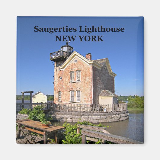 Saugerties Light house, New York Magnet マグネット (正面)