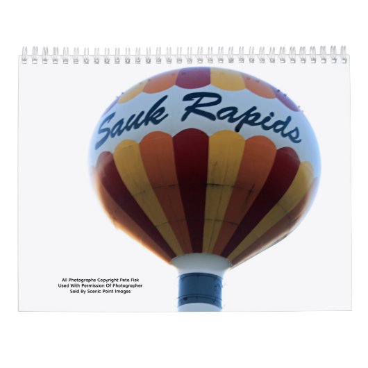 Sauk Rapids Pictorial Calendar 2026 カレンダー (裏面)