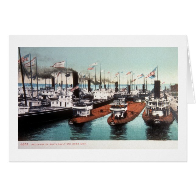 Sault Ste Marie -ヴィンテージの封鎖 (正面横)