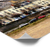 Saumur River Bank Scene Poster ポスター (角)