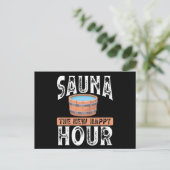 Sauna the new happy hour ポストカード (スタンド正面)