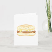 Sausage,Egg And Cheese Sandwich  カード (正面)
