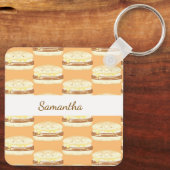 Sausage,Egg And Cheese Sandwich  キーホルダー (裏面)