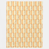 Sausage,Egg And Cheese Sandwich  フリースブランケット (正面)