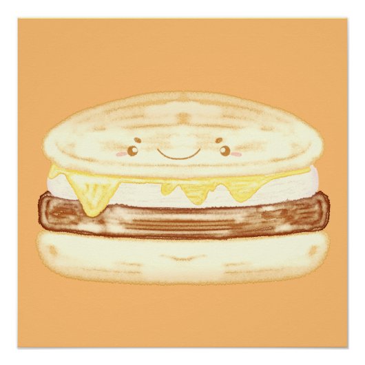 Sausage,Egg And Cheese Sandwich  ポスター (正面)
