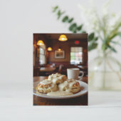 Sausage Gravy Recipe Card ポストカード (スタンド正面)