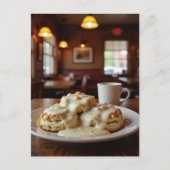 Sausage Gravy Recipe Card ポストカード (正面)