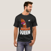 Sausage Queen Best Ever Women Sausage Love Foodie Tシャツ (正面フル)