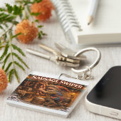 Sausage Swiper Yule Lad  キーホルダー (正面右)