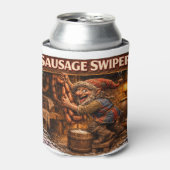 Sausage Swiper Yule Lad can cooler 缶クーラー (缶正面)