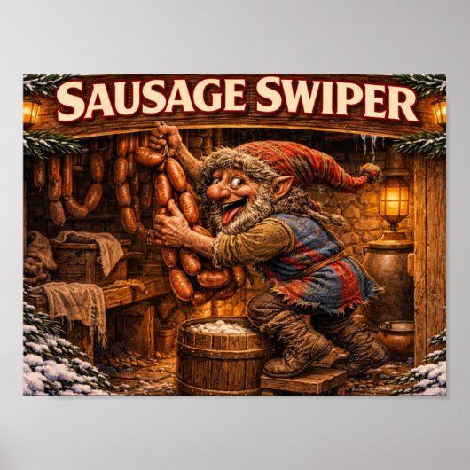 Sausage Swiper Yule Lad poster ポスター (正面)