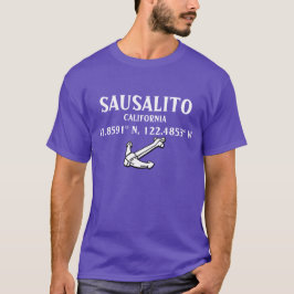 Sausalito緯度&経度シャツ(いかり) Tシャツ