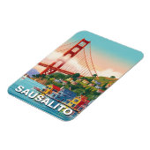 Sausalito California マグネット (左側)