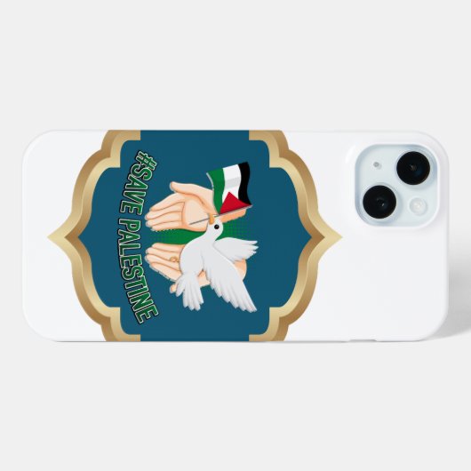 Sauver la Palestine Case-Mate iPhoneケース (裏面 (横))