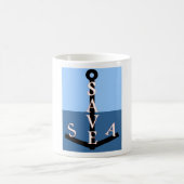 sauvons la mer コーヒーマグカップ (中央)