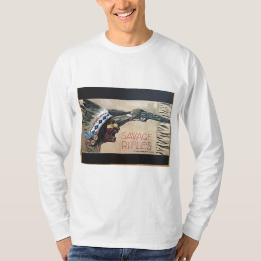 savage arms tシャツロゴ1905 tシャツ (正面)