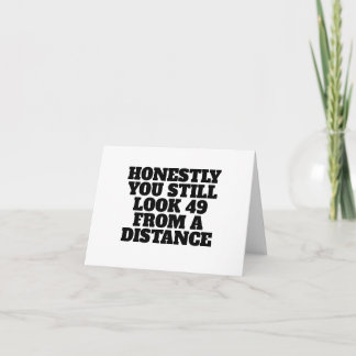Savage Funny Birthday Card For Friend Age Joke サンキューカード