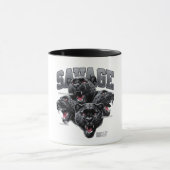 Savage Gorilla Alpha Mindset Coffee Mug マグカップ (中央)