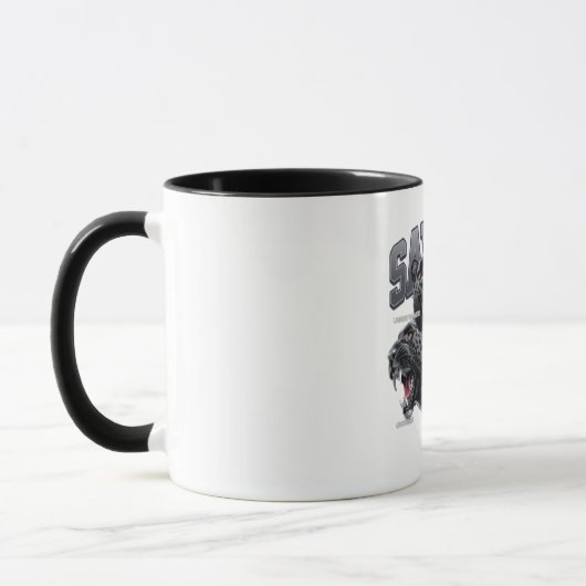 Savage Gorilla Alpha Mindset Coffee Mug マグカップ (左)