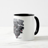 Savage Gorilla Alpha Mindset Coffee Mug マグカップ (正面右)