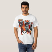 Savage Grace:虎の動き Tシャツ (正面フル)