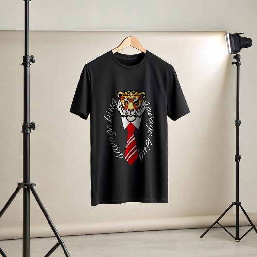 Savage king Alpha Male T-Shirt | Power Boss  Tシャツ