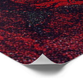 Savage Multi-Headed Demon Wolf Art ポスター (角)