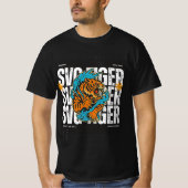 Savage Tiger Alpha Division Tシャツ | ストリートウェア (正面)