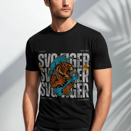 Savage Tiger Alpha Division Tシャツ | ストリートウェア