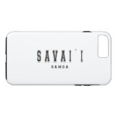 Savaiiサモア Case-Mate iPhoneケース (裏面(横))