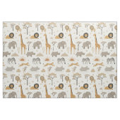 Savanna Sunrise Safari Pattern ID1259 ファブリック (ファットクウォーター)