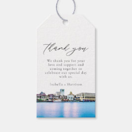 SAVANNAHウォーターカラースカイラインありがとうございました ギフトタグ