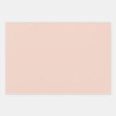 SAVANNAHスイートジョージピーチホワイトフローラ ラッピングペーパーシート (正面3)