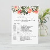 SAVANNAHピーチ何が新郎はブライダルゲームと言った 招待状 (スタンド正面)