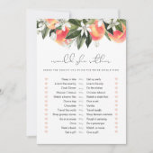 SAVANNAHピーチ彼女はむしろブライダルゲーム 招待状 (正面)