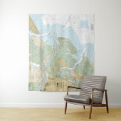 Savannah川とWassawサウンドチャー航海のト タペストリー (インサイチュ)