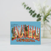 Savannah旅行はがきからのヴィンテージの挨拶 ポストカード (スタンド正面)