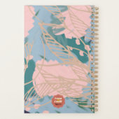 Savannah日 – ハットノートブックのミニマリスト プランナー手帳 (裏面)