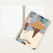 Savannah日 – ハットノートブックのミニマリスト プランナー手帳 (ディスプレー)