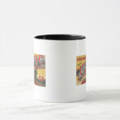 Savannah，ジョージア（歴史的） – 大文字 マグカップ (中央)